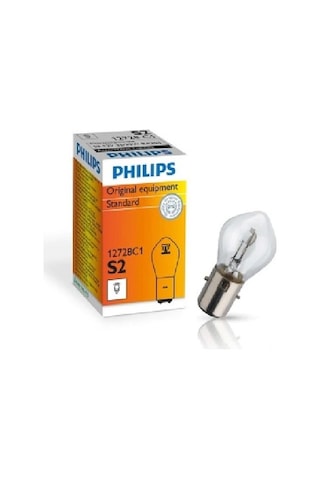 Phılıps 12v 35/35 Ön Far Ampulü Motosiklet Bosch Tipi Sarı 2 Adet