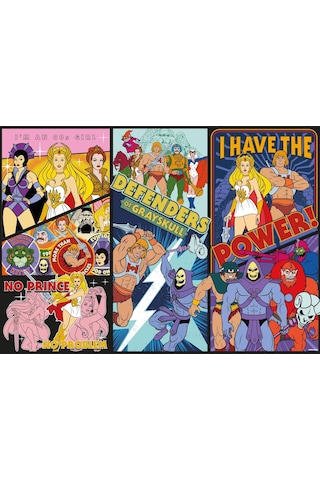 Ks Games He-man 200 Parça Çocuk Puzzle - 48x34 Cm - 8681842154087