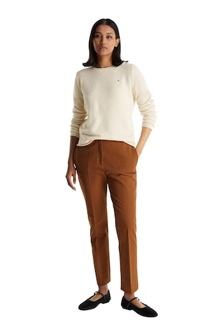 Tommy Hilfiger Soft Wool C-nk Sweater Kadın Bej Kazak - Ww0ww40264 Bej