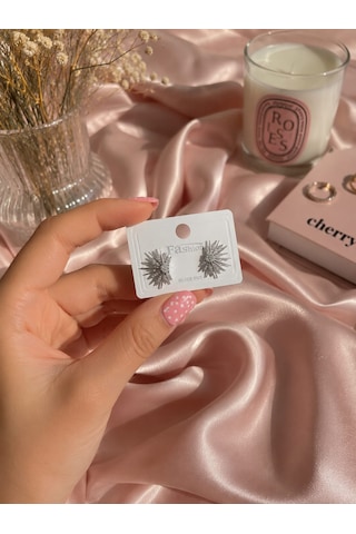 Nova Silver Işıltı Küpe Altın