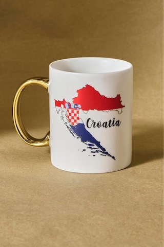 Karaca Ülkeler ve Bayraklar Hırvatistan Kupa 350 Ml
