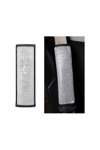 Tenfowee Otomobil Emniyet Kemeri Omuz Pedi - Siyah Pu Deri, Şık Ve Konforlu Tasarım