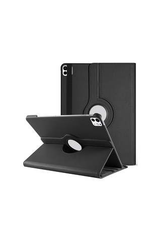 Microsonic Apple Uyumlu iPad Pro 11 2024 Kılıf A2836-a2837 360 Rotating Stand Deri Tablet Kılıfı