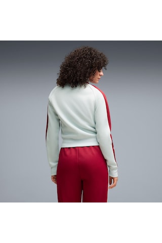 Puma T7 Kadın Beyaz Ceket 629796-29 Yeşil