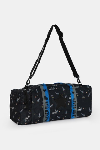 İcone Bag Çocuk Yıldız Logolu Spor Çanta, Çocuk Spor Çanta, Fermuarlı Detaylı Çocuk Spor Çanta Çok Renkli