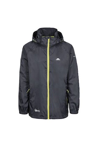 Trespass Unısex Qıkpac X - Unısex Packaway Jkt Tp75 Black Yağmurl 001