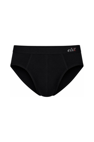 Tutku Elit 1351 Erkek İnce Bel Kemerli Slip Külot Rahat Esnek Günlük Kullanım 6 Lı Paket Siyah