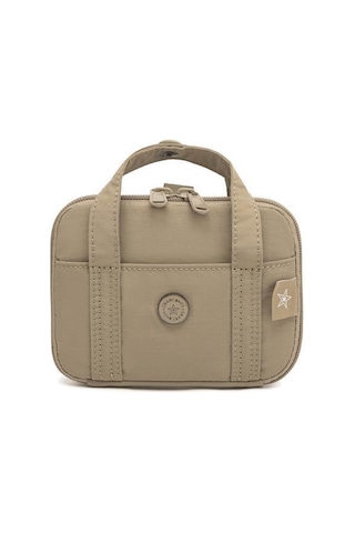 Smart Bags Mikro Poly Kumaş Askılı Mini Boy Kadın Cüzdanı 3346 Vizon