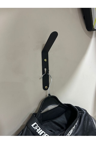 Premium Metal Kask Ve Ceket Askılığı Modern Duvar Askı Sistemi