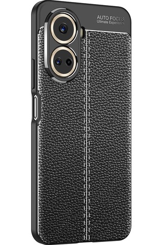 Huawei Nova 10 SE Kılıf Zore Niss Deri Desenli Silikon Kılıf