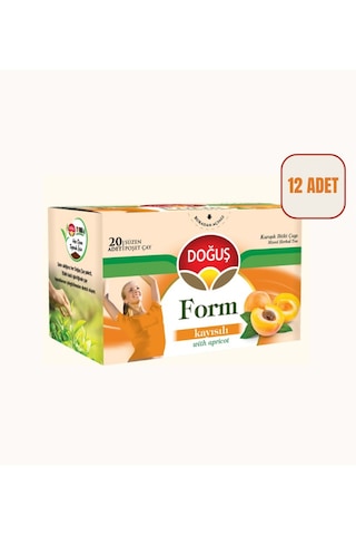 Doğuş Form Çayı Kayısılı 12 x 20'li