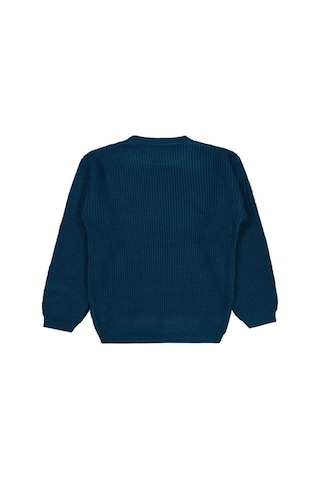 Civil Boys Waffle Örgülü 10-13 Yaş Kazak Koyu Yeşil