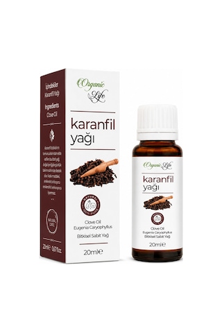 & Natural Karanfil Yağı 20 Ml - Saf Aromaterapi Ve Bakım Yağı