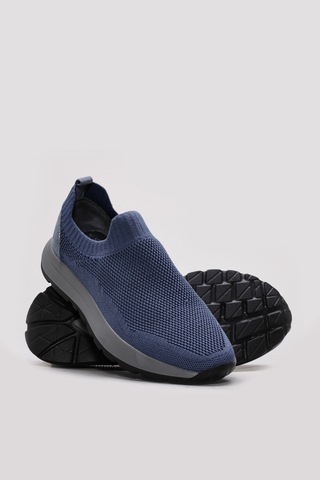 FAST STEP Hakiki Deri Erkek Casual Ayakkabı 662ma1507 Mavi