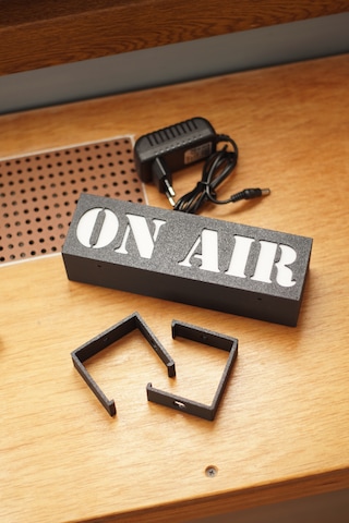 On-air Dekoratif Ambiyans Lambası Yayıncı & Gamer Aydınlatması Siyah
