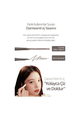 Clıo Sharp So Simple Brow Pencil 03 Neutral Brown