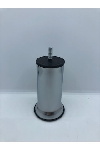 Metal, 15 Cm 5/16 Vidalı Krom Kaplama Baza,koltuk Ayağı 4 Adet