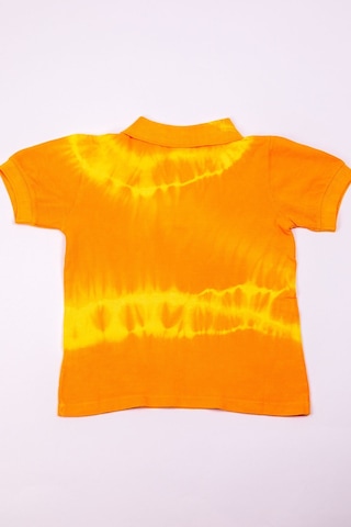 Erkek Çocuk Tshirt Polo Yaka A27 Turuncu