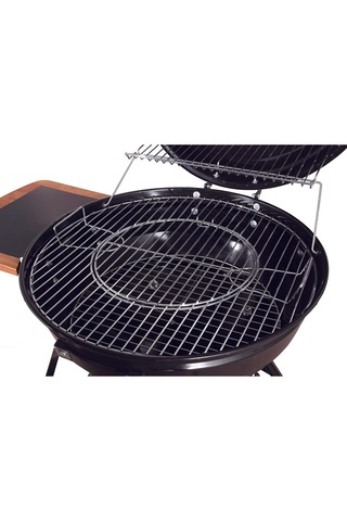 Küre Kömürlü Mangal Krom Izgara 80x70x94 Cm Tekerlekli Barbekü