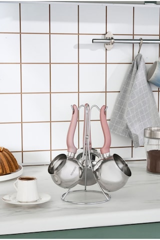 Karaca Fleva 3'lü Cezve Takımı Rose