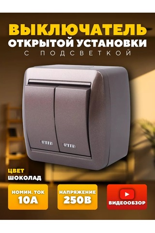 Tdmelectric Dış Mekan Aydınlatmalı Çift Anahtarlı Anahtar 213368876