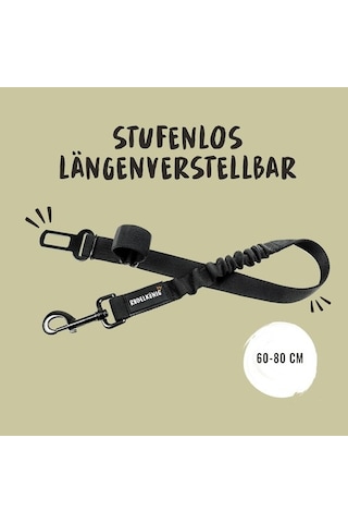 Alman Kalitesi Rudelkönig Ayarlanabilir Elastik Köpek Emniyet Kemeri 60 - 80 Cm Çok Renkli