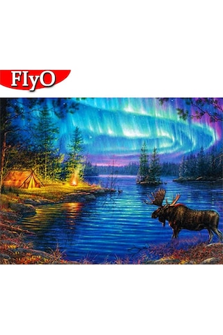 Mor 5d Dıy Elmas Boyama Aslan Tam Matkap Kare Mozaik El Yapımı Hediye Nakış Hayvan Ev Dekorasyon 30x40cm