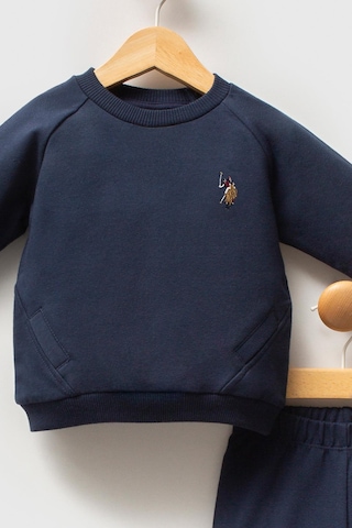 U.s. Polo Assn Erkek Bebek 2 Li Takım Lacivert-2085 Lacivert