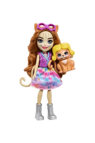 Enchantimals Kedi Temalı Moda Otobüsü HPB34