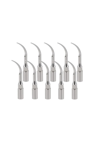 Wezone Ems Woodpecker İçin 10 Adet Paslanmaz Çelik Diş Ultrasonik Skaler Başlığı P1 Modeli