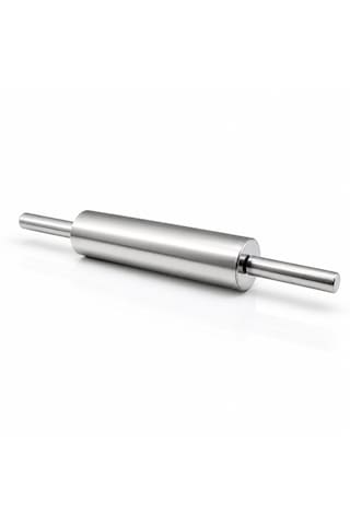 Çelik Metal Merdane - Hamur Rulosu 40cm