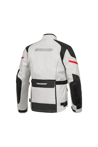 Ebakbak Motosiklet Montu 4 Mevsim Full Koruma Long Oxford Kumaş Motorcu Mont Touring Greey