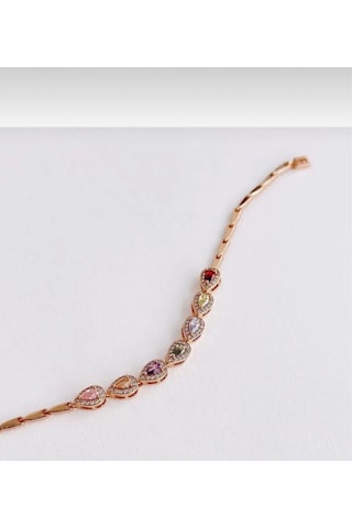 Jade Xuping Steel Bracelet Çok Renkli