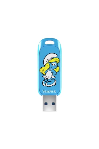 Sandisk Smurfs 256gb Usb 3.2 Nesil 1 Flash Bellek Sdczıs-256g-g46