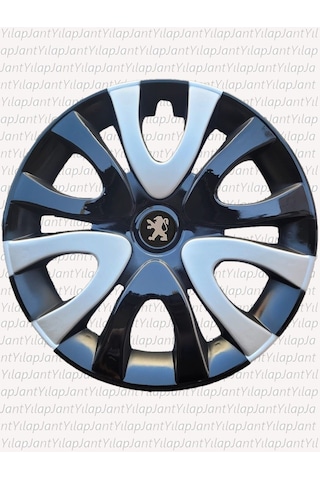 Peugeot 15 Inc Siyah-gri Renkli Jant Kapağı Kırılmaz Pejo 5730g3peugeot