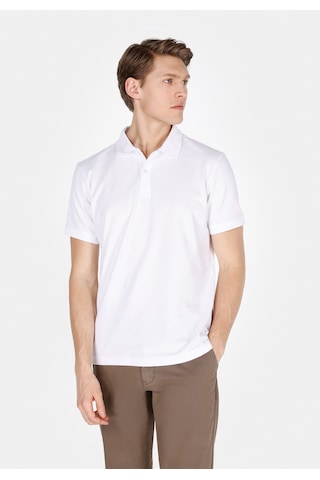 Colin's Colins Regular Fit Polo Yaka Düz Erkek Beyaz Kısa Kol Tişört Cl1073960 Cl1073960 Q1.v2 Wht Beyaz