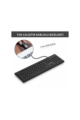 Phılıps Spk6248b, Usb Kablolu, Türkçe Q, Multimedya Klavye Siyah