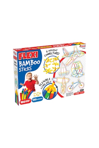 Dede Flexi Bambu Çubuklar 300 Parça