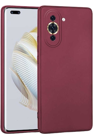 Zore Huawei Nova 10 Pro Kılıf Msra Premier Silikon Kapak - Kırmızı Kırmızı