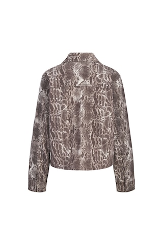 Jack & Jones Kadin Cep Detayli Desenli Gömlek Ceket - Sarah - 12280825 Bracken