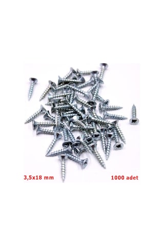 3.5X18 Sunta Vidası 1000 Adet 3.5X18 Sunta Vidası 1000 Adet