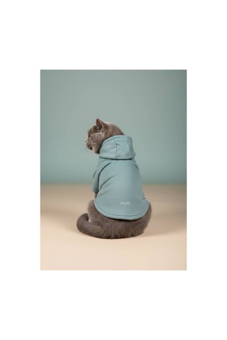 Kapüşonlu Kedi Köpek Kıyafeti Sweatshirt Hoodie Evcil Hayvan Giysisi
