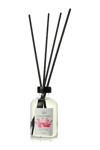 Vivaldi Home Lotus Çiçeği Çubuklu Oda Kokusu Esansiyel Uçucu Yağ 50 ML