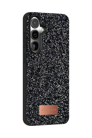 Onegif Samsung Uyumlu Galaxy S24 Plus Bright Simli Kapak - Siyah