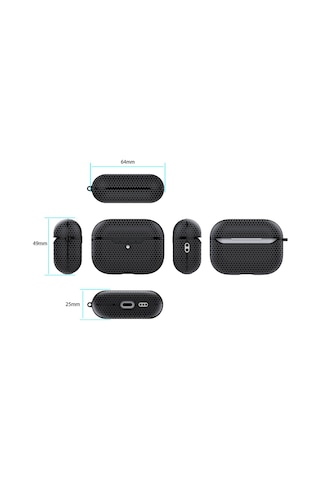 Apple AirPods Uyumlu Pro 2 Zore Airbag 31 Kılıf Kırmızı