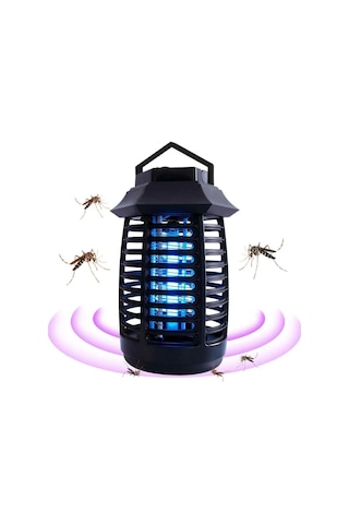 Tutma Ve Asma Saplı Ledli Sinek Makinası 2w Sinek Öldürücü Uv Mor