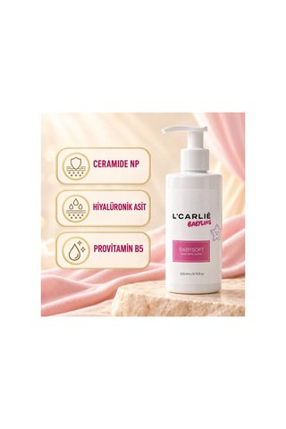 L'carlie Babysoft Losyon - Yumuşak Bebek Cildi