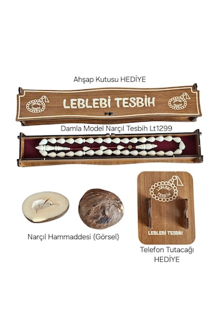 Leblebi Tesbih Mehmet Erbabacan Usta Gözyaşı Damla Model Narçıl Tesbih Lt1299