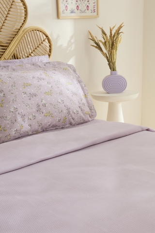 Karaca Home Noa Bambu Çift Kişilik Pike Takımı Açık Mürdüm Açık Mürdüm