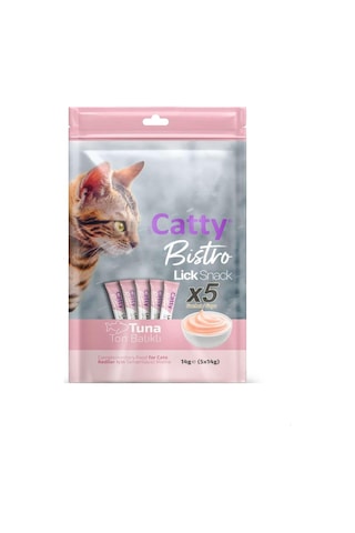 Catty Bistro Ton Balıklı Yavru Kedi Krema Ödülü 5 X 14 Gr